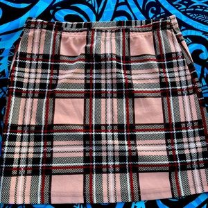 Plaid Skirt